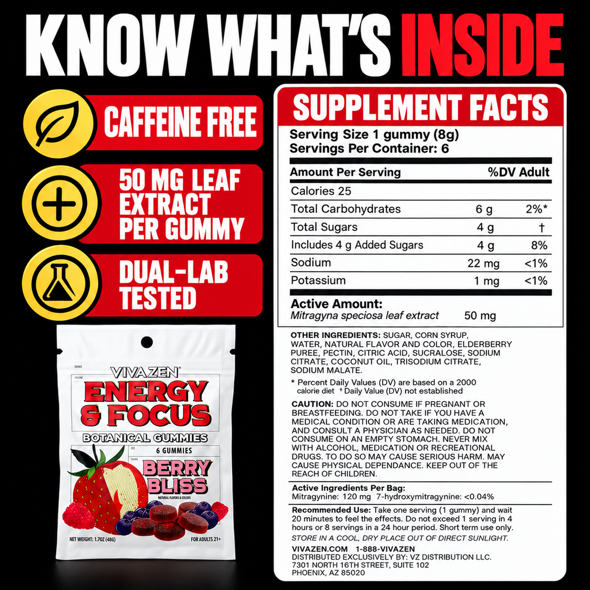 ENERGY + FOCUS GUMMIES