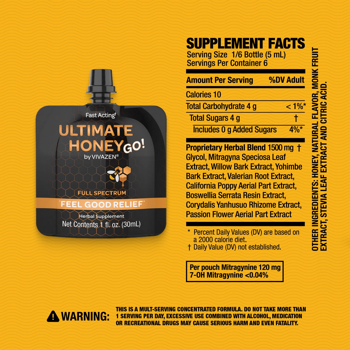 ULTIMATE HONEY™ Single Pouch