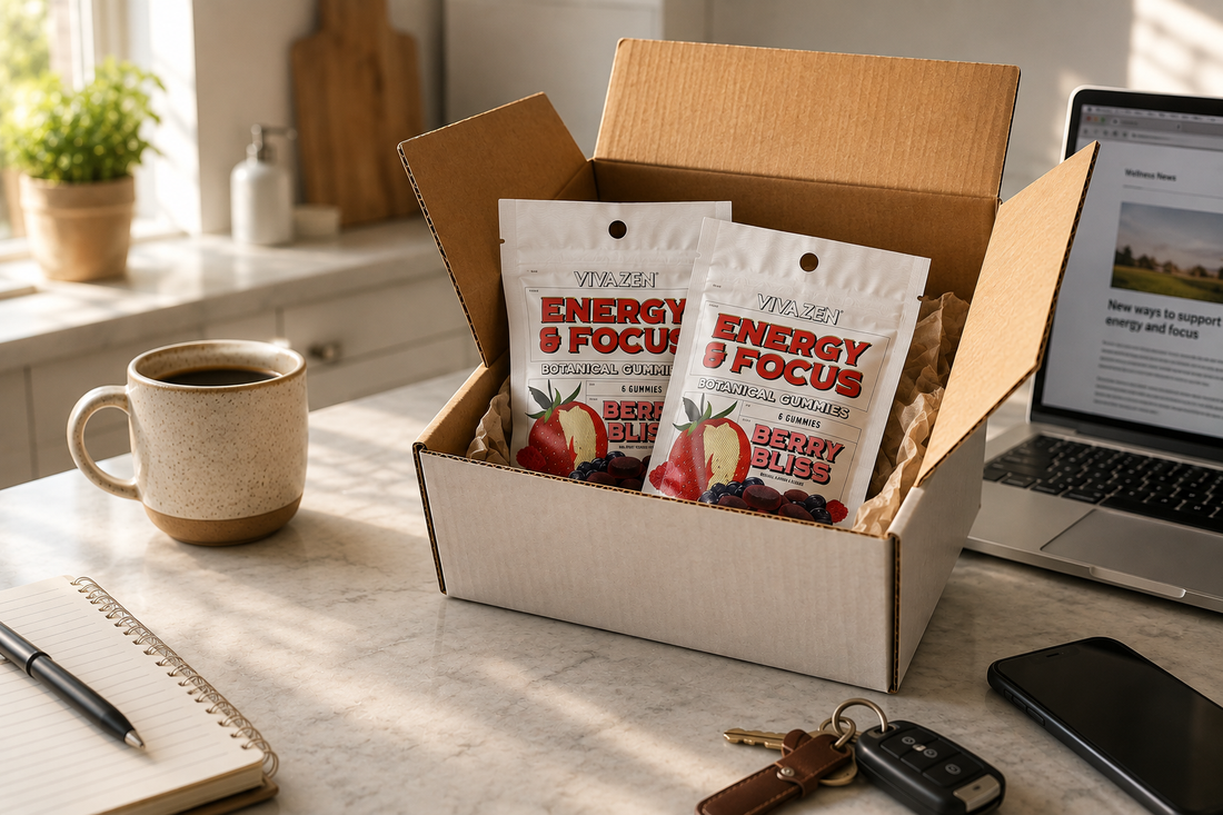 VIVAZEN Introduces $9 One-Week Energy + Focus Gummy Trial for First-Time Customers