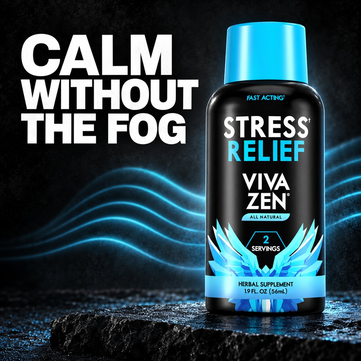 VIVAZEN® Stress Relief Kava Wellness Shot - Vivazen®