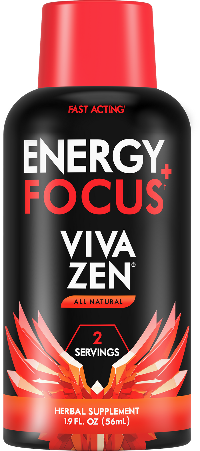 ENERGY + FOCUS SHOT bottle