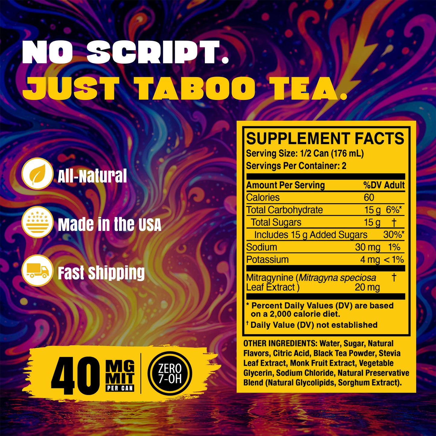 TABOO TEA: LUSTY LEMON
