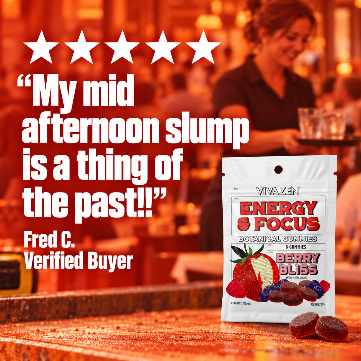 ENERGY + FOCUS GUMMIES