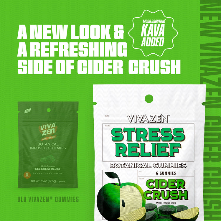 STRESS RELIEF* GUMMIES: CIDER CRUSH