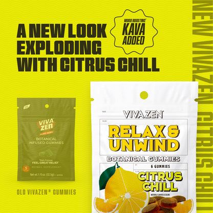 RELAX & UNWIND GUMMIES: CITRUS CHILL