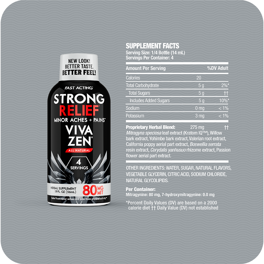 STRONG RELIEF KRATOM SHOT