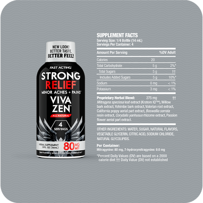 STRONG RELIEF KRATOM SHOT