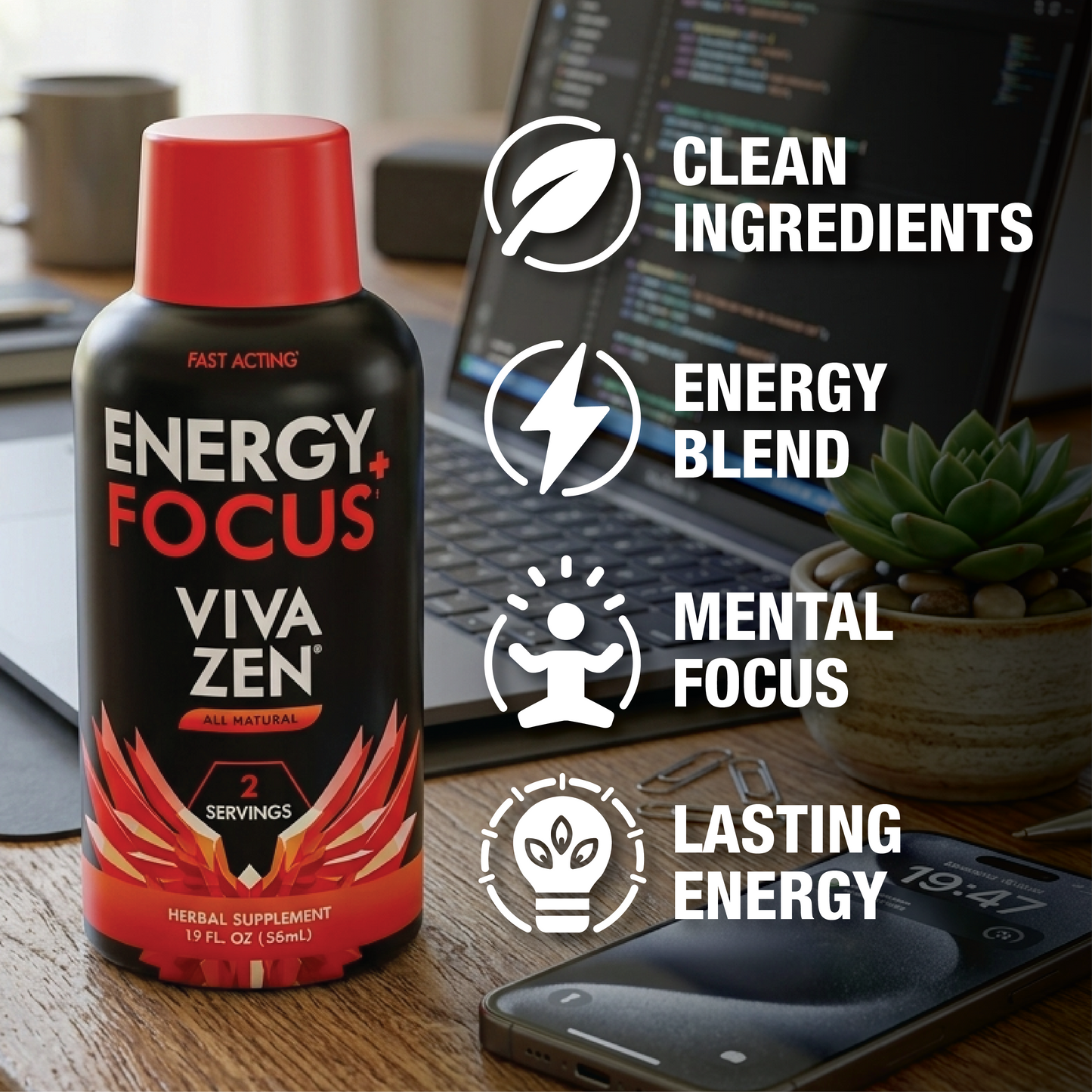 Energy & Focus - 6 Shots