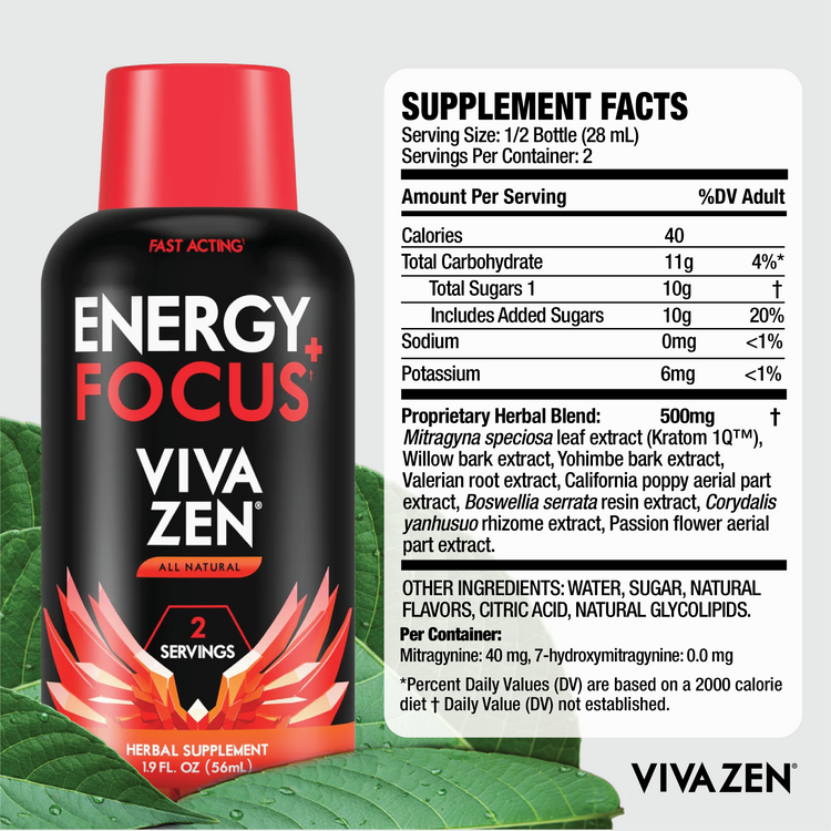 Energy & Focus - 6 Shots