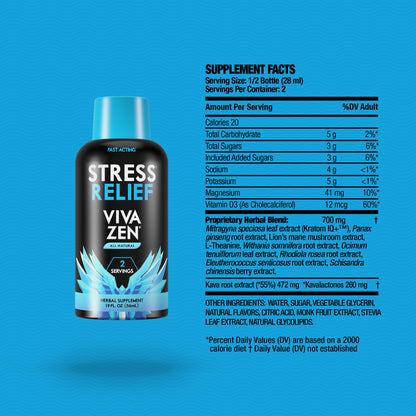 STRESS RELIEF KAVA WELLNESS SHOT