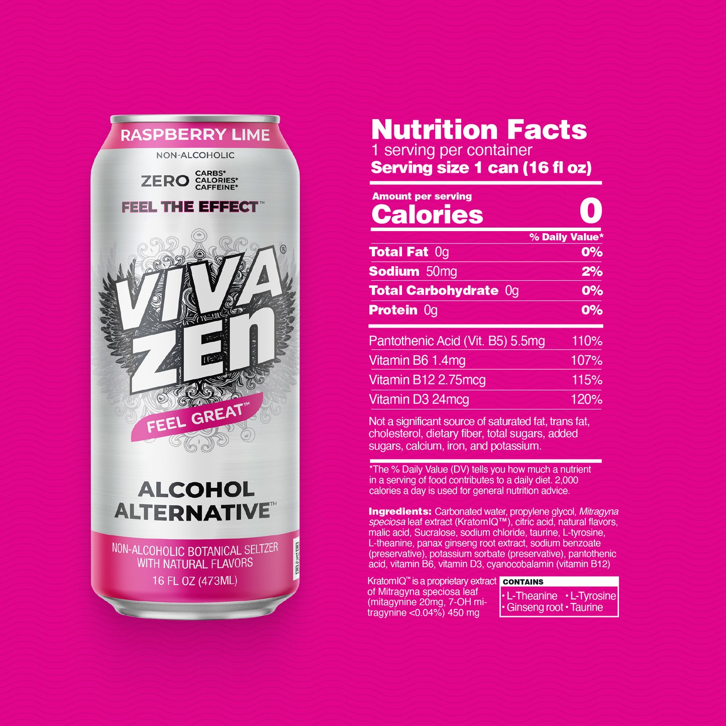 BOTANICAL SELTZER: RASPBERRY LIME
