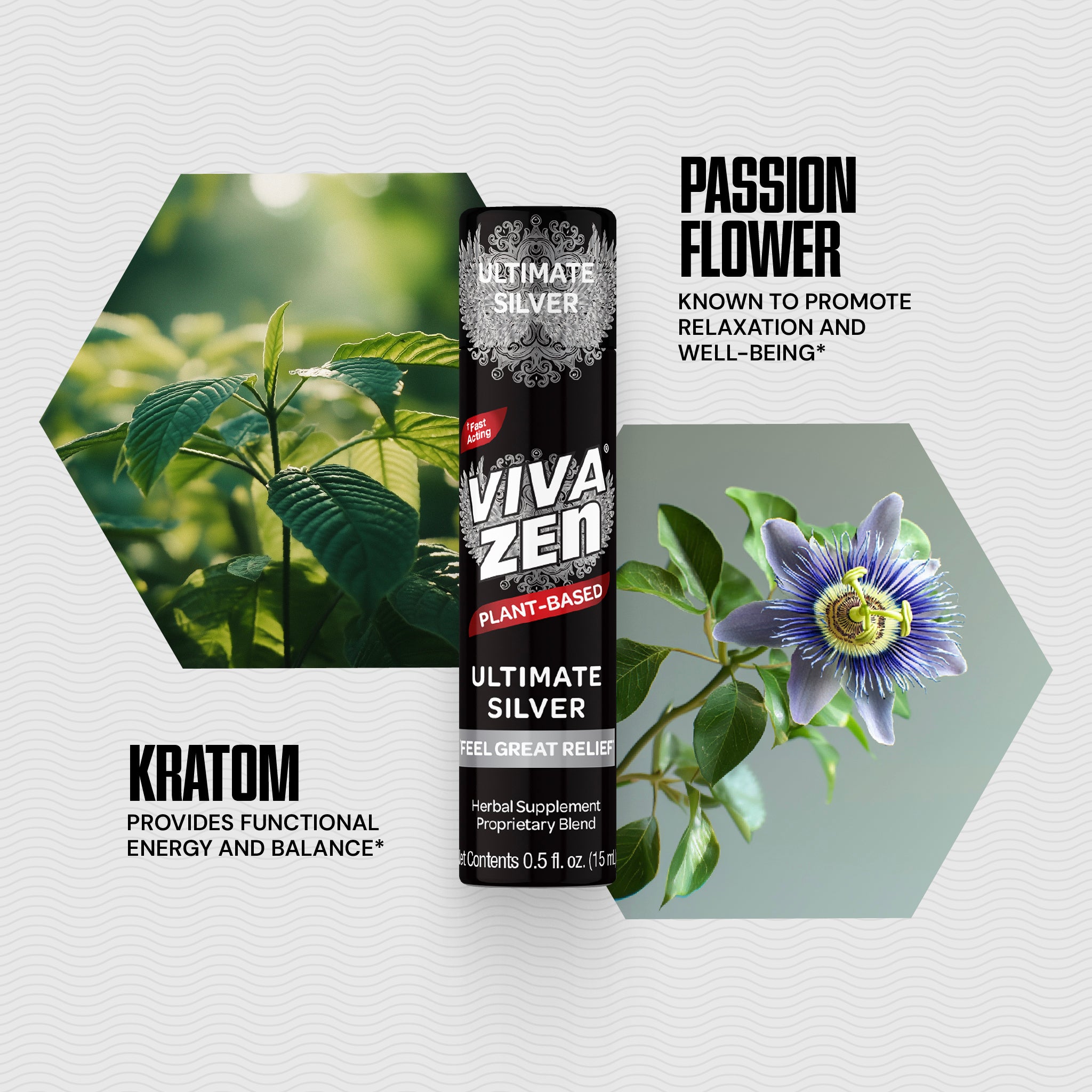 VIVAZEN® Ultimate Silver 2X Kratom Concentrate | Advanced Natural