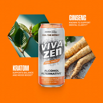 BOTANICAL SELTZER: ORANGE CREAM