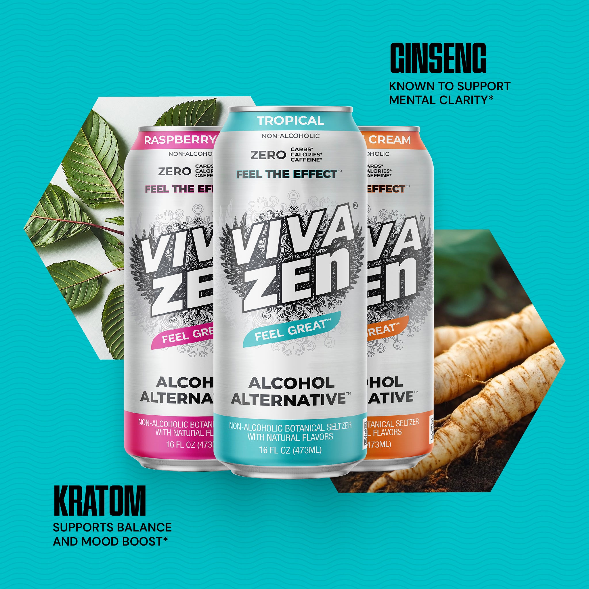 VIVAZEN® Botanical Seltzer Variety Pack | Refreshing Seltzer