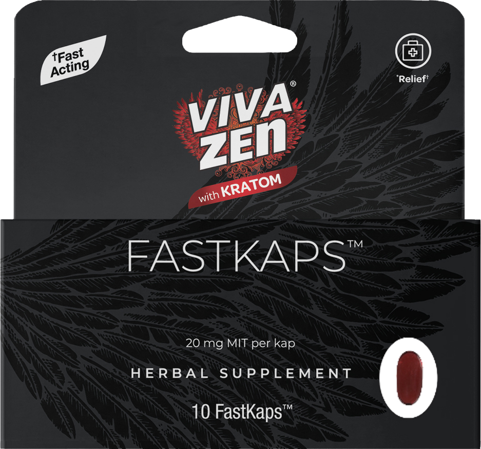 VIVAZEN FASTKAPS Kratom Capsules