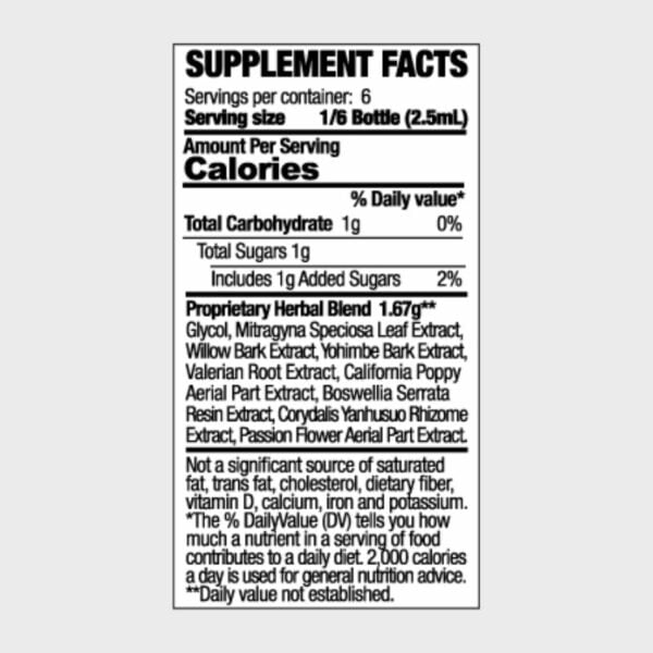 Vivazen Ultimate Supplement Facts